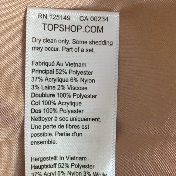 Topshop Monica Faux Fur Collar Coat - Picture 11 of 11